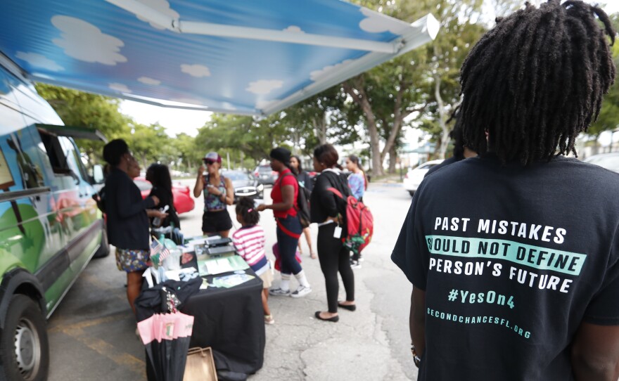 The campaign for restoring voting rights to felons was resoundingly approved by Florida voters last November.