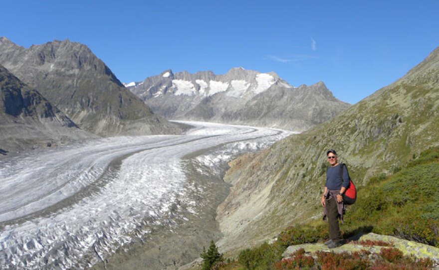 Award-winning travel journalist and author Joseph Rosendo crosses the Swiss Alps and visits the UNESCO heritage Aletsch Glacier (pictured).