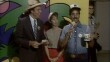 Ken Kramer and Tom Karlo appear on a KPBS TV auction.