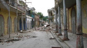 The historic core of Jacmel was hit especially hard. Traditional French colonial architecture has been reduced to rubble.