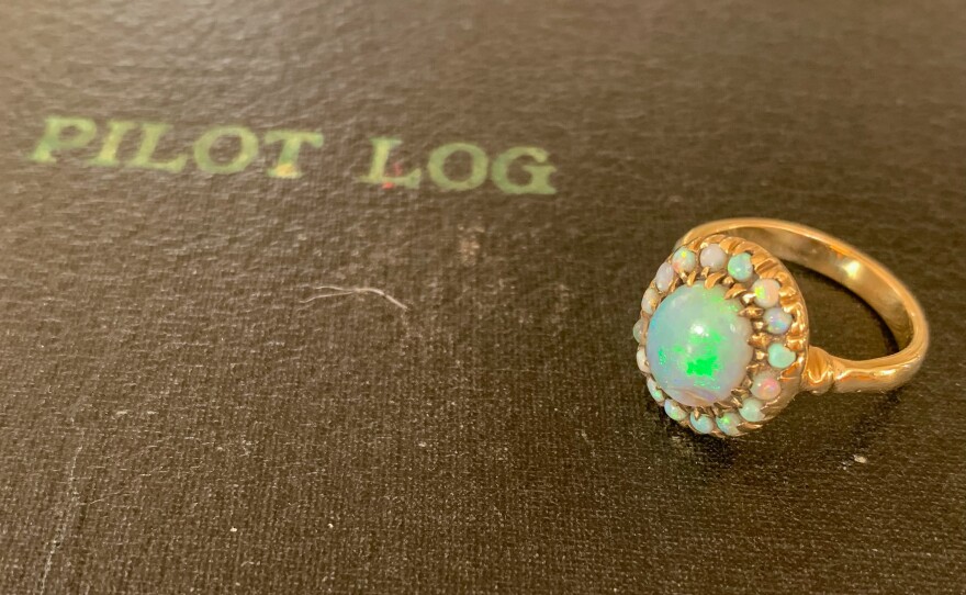 The opal ring that Bud bought for Ellene.