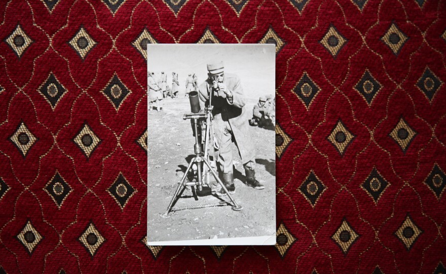 An undated photograph taken at Shindand Air Base in Herat province.