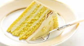 Martha Stewart makes three celebration cakes, including this four-layer génoise cake with passion fruit buttercream.