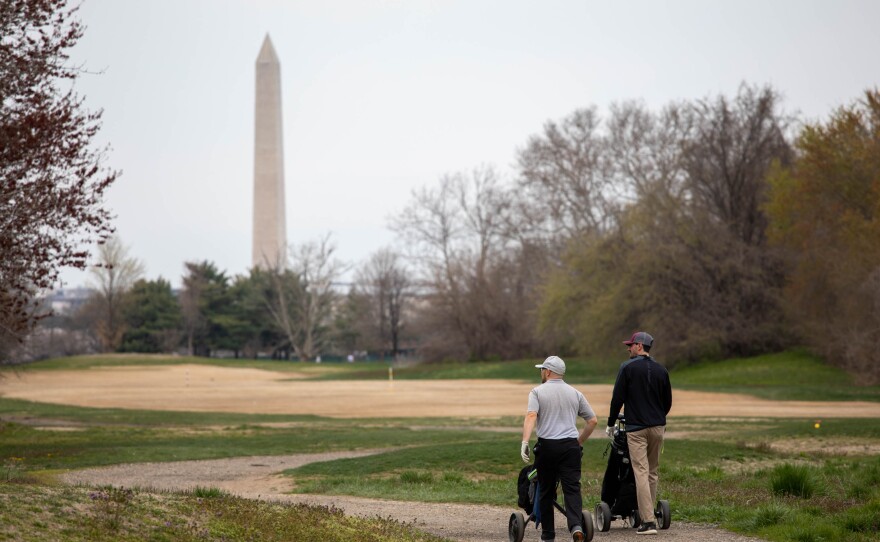 There are plans for a makeover of the D.C. courses, including making some holes longer.