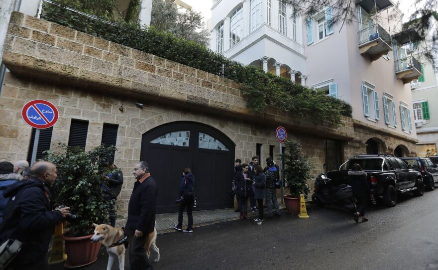This house in Beirut is referred to in court documents as belonging to former Nissan chief Carlos Ghosn, who fled Japan where he faced criminal charges and ended up in Lebanon.