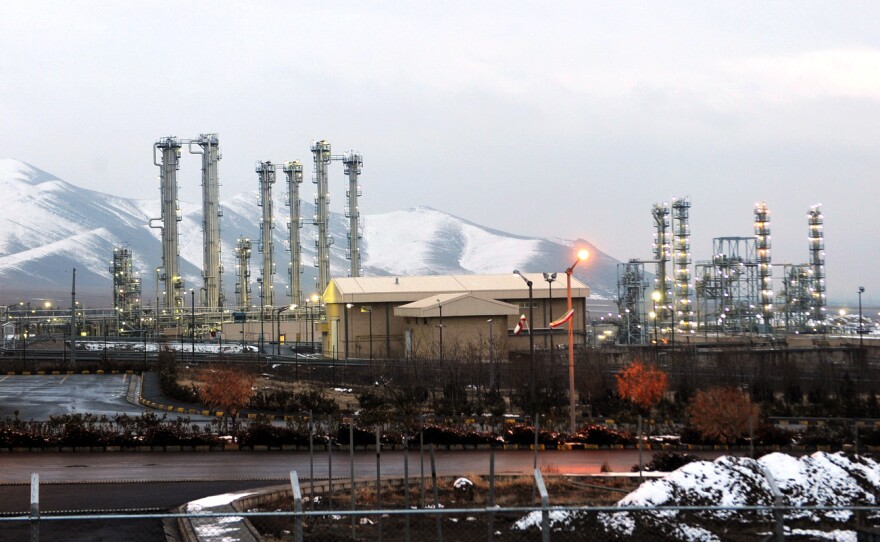 Iran's heavy water production plant in Arak, Iran, in 2013. This is one of the country's many nuclear facilities, which are spread throughout the country. Iran says it will never abandon its nuclear program despite international pressure.