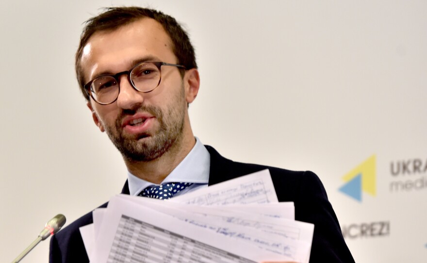 Ukrainian parliamentarian Serhiy Leshchenko released documents allegedly showing payments to Paul Manafort from former Ukrainian president Viktor Yanukovych.