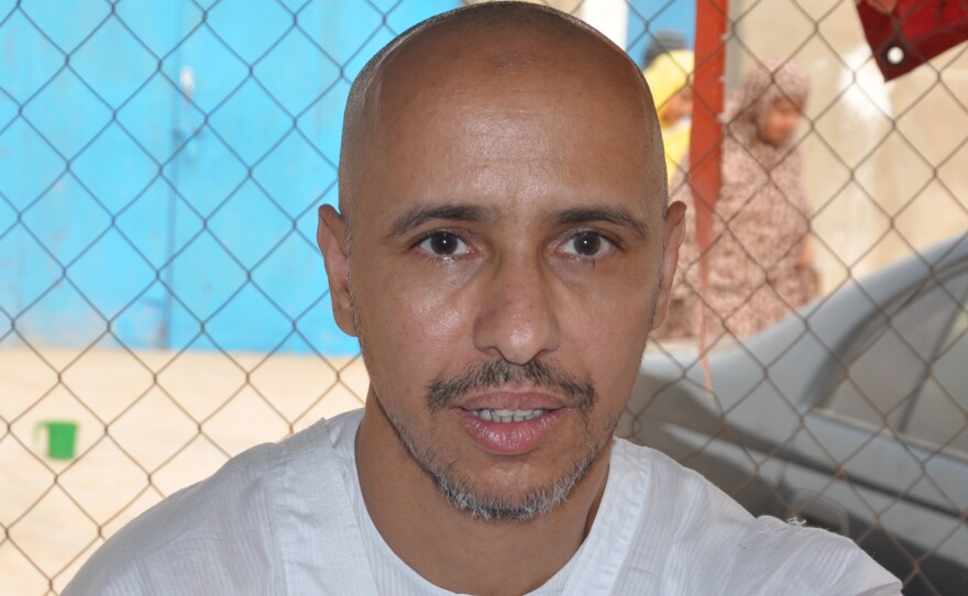 Mohamedou Ould Slahi, a recently released Guantanamo Bay prisoner who wrote the best-selling book Guantanamo Diary, in Nouakchott, Mauritania.