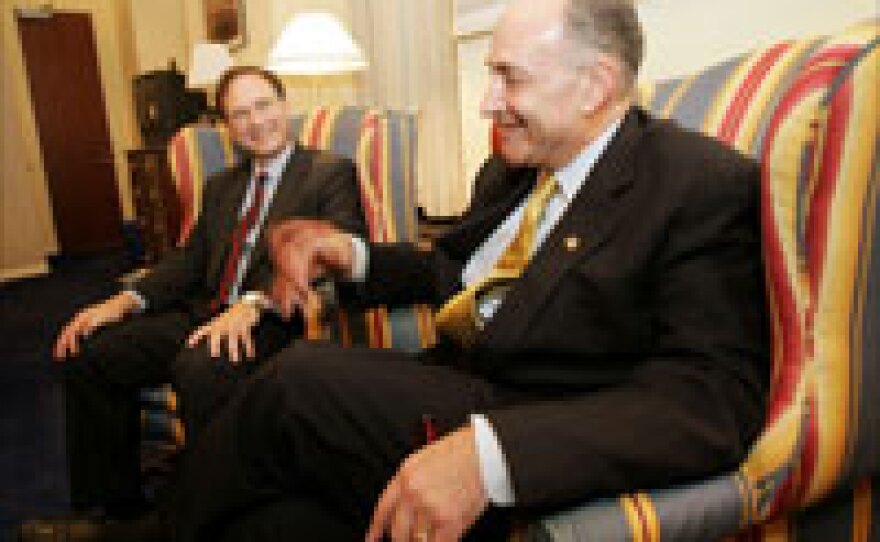 Said Sen. Charles Schumer of an abortion memo by Samuel Alito: ''These latest revelations cast serious doubt on whether Judge Alito can be at all objective on the right to privacy and a woman's right to choose." He met with Alito earlier this month.