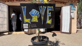 The House of Ukraine at Balboa Park collects donations to help the war efforts in Ukraine. 