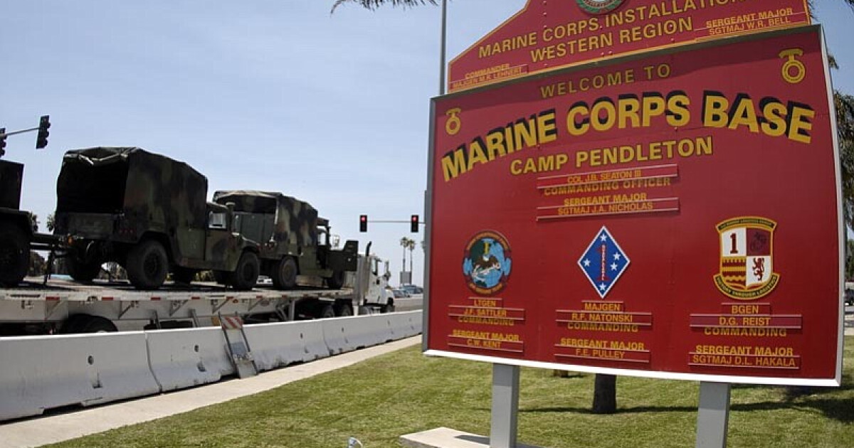 Smoke Over Camp Pendleton From Burning Debris | KPBS Public Media