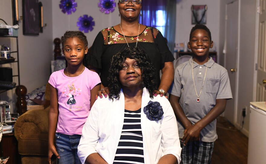 Gloria "Gigi" Johnson is the caregiver for her mother and two grandchildren. Johnson is a pillar of the Warner Robins community and promotes voting in her neighborhood.
