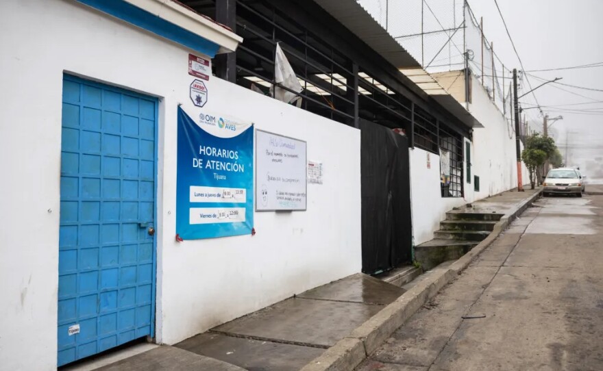 Comunidad AVES in Tijuana is not currently offering services, Feb. 7, 2025.