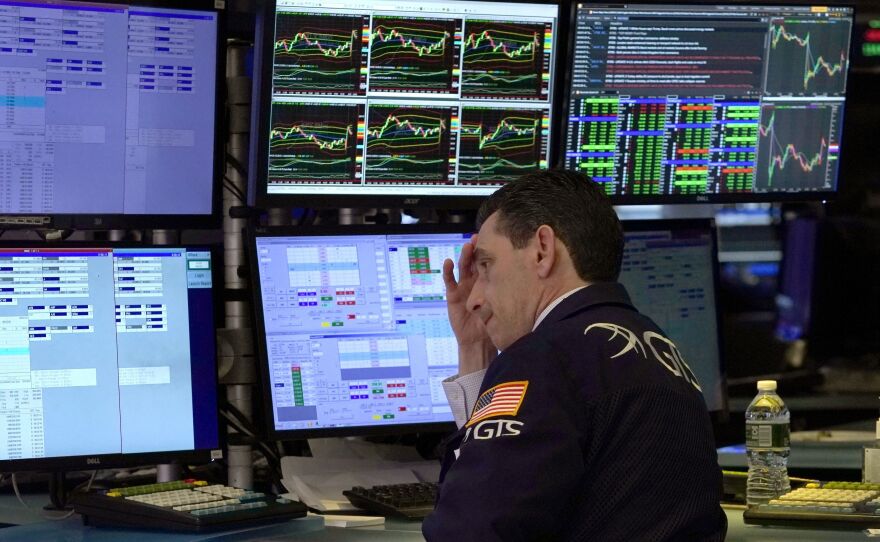 The stock market has continued to be volatile in recent weeks over growing fears that the spread of coronavirus will push the world economy into recession.