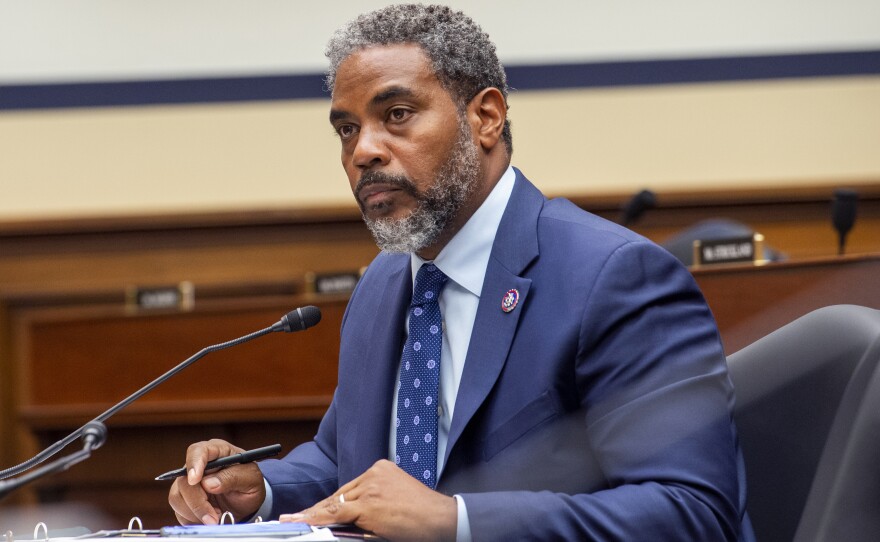 Rep. Steven Horsford, D-Nev., speaks during a House Armed Services Committee hearing on Sept. 29, 2021.