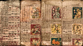 Pages from the "Dresden Codex," one of only four Maya books known to have survived the Conquest, track the planet Venus and helped a 19th-century scholar decipher the Maya calendar and astronomy.
