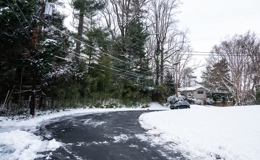 The neighborhood where the Rollingwood Burial Ground is located in Chevy Chase, an affluent suburb outside Washington, D.C.