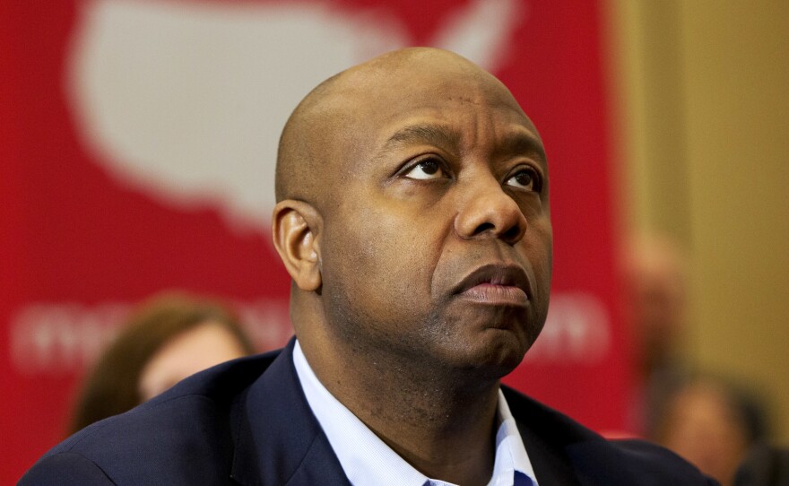Sen. Tim Scott earlier this year.