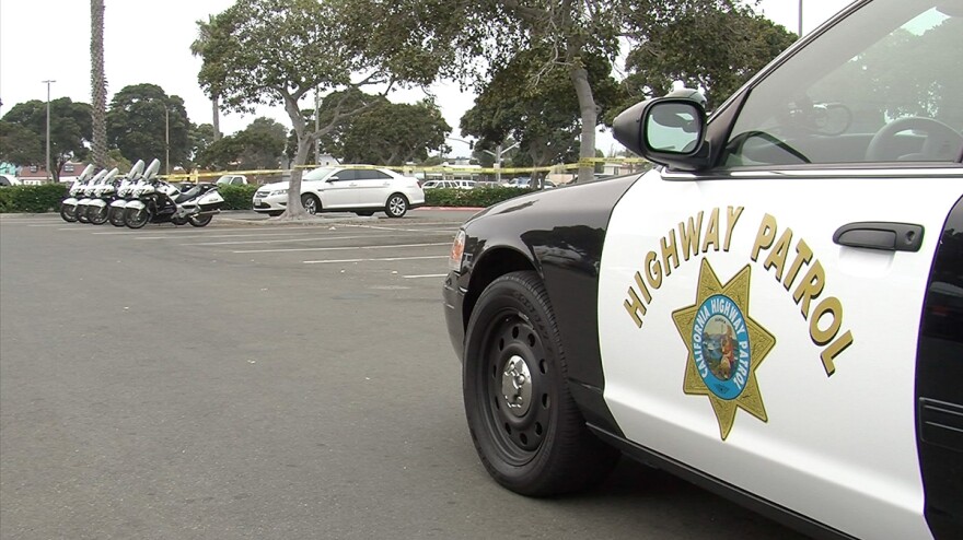 A California Highway Patrol car is pictured in this undated photo.