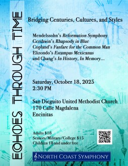 North Coast Symphony Presents 'Echoes Through Time'
