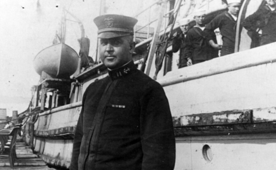 Lt. Ernest L. Jones was the commanding officer of the Conestoga when it disappeared.