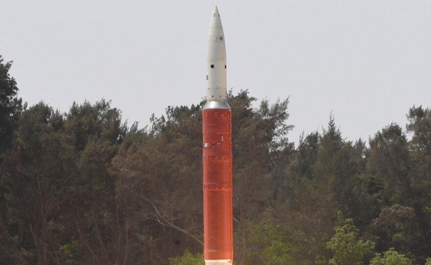 India launched a ballistic missile defense interceptor last week — and NASA says it created dangerous debris in orbit. "We have identified 400 pieces of orbital debris from that one event," NASA Administrator Jim Bridenstine said.