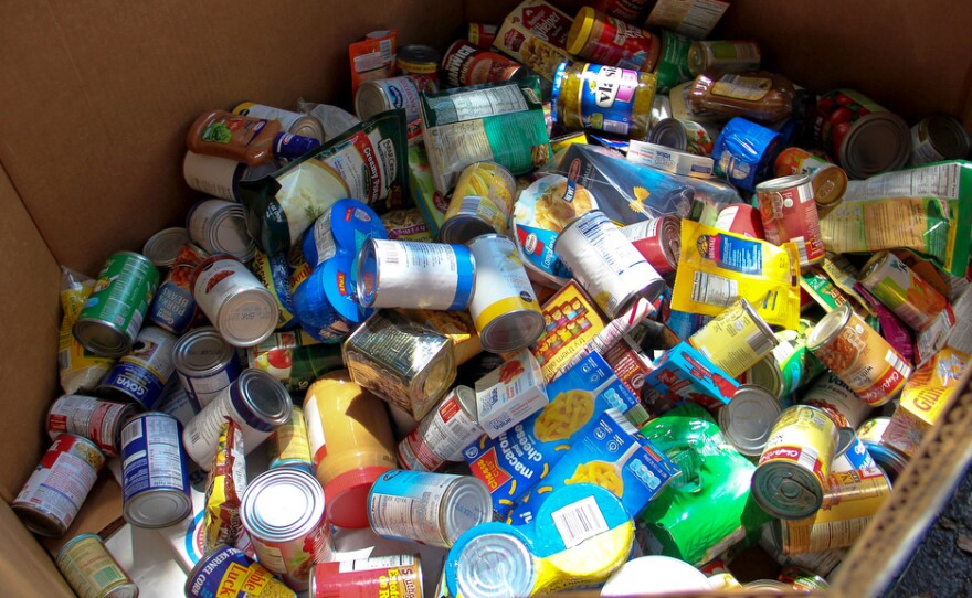 A few cities around the country are letting drivers cover part or all of their parking fines with food donations.