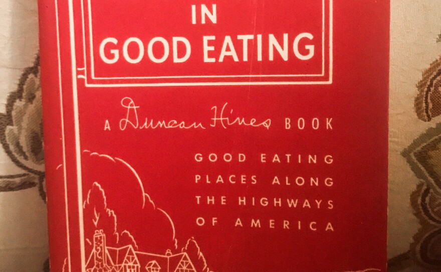 1946 copy of "Adventures in Good Eating."