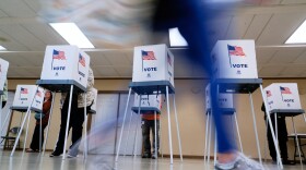 In this file photo, voters cast their ballots in Oak Creek, Wis., on Nov. 5, 2024. On Tuesday, Apr. 8, Wisconsin voters elected a new justice to the state's supreme court, expanding the majority for liberal leaning justices as part of a larger trend of Democratic overperformance in elections since President Trump took office.