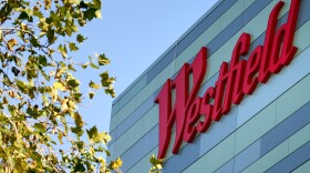 In this file photo dated Tuesday, Oct. 28, 2008, the sign is seen at Westfield Shopping Centre in London, described as Europe's biggest inner-city shopping centre.