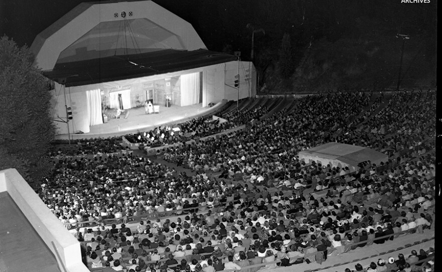 A performance at the Starlight Bowl in 1949.