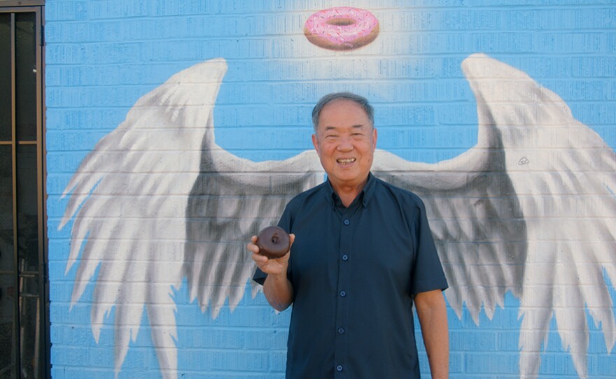 Ted Ngoy at DK Donuts