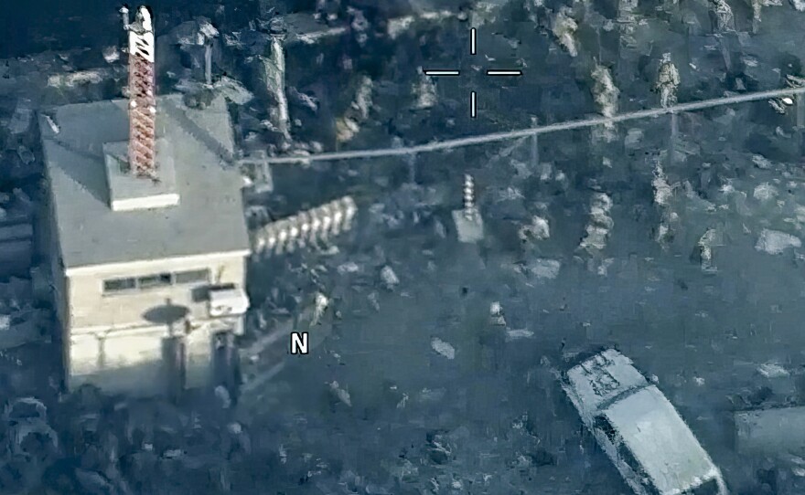 The scene at Abbey GateAP outside Hamid Karzai International Airport on Aug. 26, 2021, in Kabul Afghanistan, after a suicide bomber detonated an explosion. ISIS-K claimed responsibility for the attack which killed more than 170 Afghans and 13 U.S. service members.