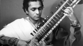 Pictured here in his late 20s, Ravi Shankar was hugely important in popularizing Indian classical music in Western pop music. He would have turned 100 years old today.
