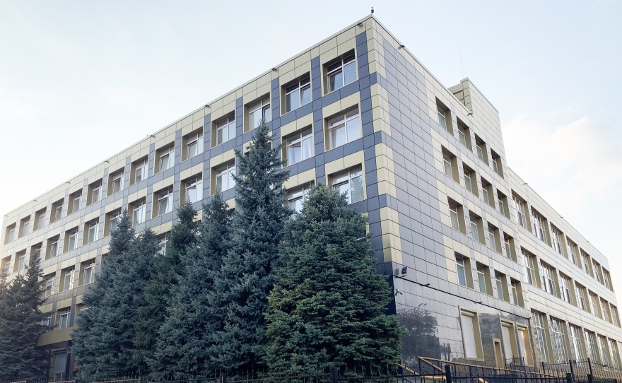 Burisma Group, a Ukrainian energy company, keeps a low profile. This building, which houses the offices of a Burisma subsidiary, is located in a residential part of the country's capital of Kyiv.
