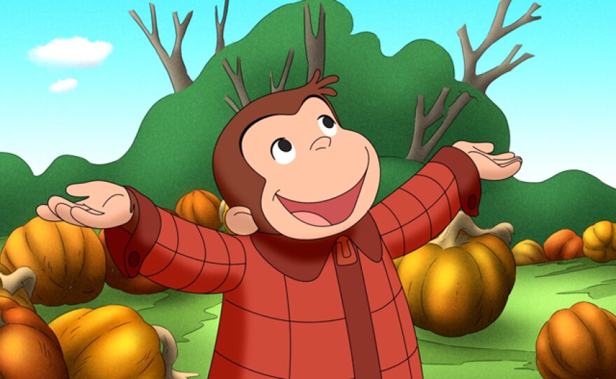 Curious George in "A Halloween Boo Fest."