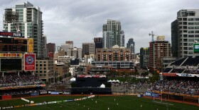 Petco Park on February 15, 2009 in San Diego, California. Petco was built as part of a redevelopment effort in downtown San Diego.