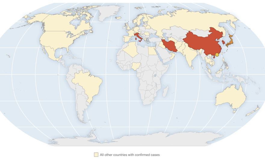 MAP: Which Countries Have CDC Travel Advisories Because Of Coronavirus