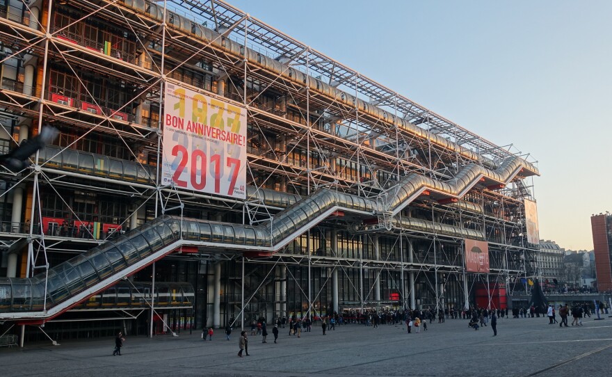 The Pompidou Center, whose provocative design horrified critics 40 years ago in Paris, is now a beloved destination for French and foreign visitors.