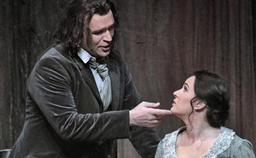 Michael Fabiano as Rodolfo and Sonya Yoncheva as Mimì in Puccini's "La Bohème."