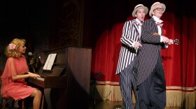 Nellie McKay, David Shiner and Bill Irwin use old-time comedy, newfangled tricks and zany music to score laughs in their new theatrical revue, <em>Old Hats</em>.