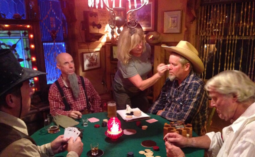 Production photo from American Dream Cinema's filming of their desert documentary “The LEGend of Peg Leg’s Leg”- winner of Best Short Documentary at the 2015 San Diego Film Awards. FILM INDIEGO’s premier episode takes a behind the scenes look at the making of some of the award-winning documentaries from last year’s San Diego Film Awards.