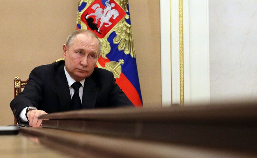 It's unclear what effect the sanctions will have on Putin's desire for war in Ukraine.