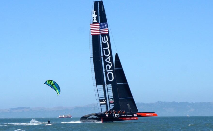 The Oracle in the water.