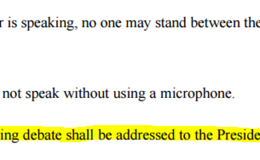 The Minnesota "no-eye contact" rule, seen above.