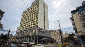 The Hotel Capri in Havana, Cuba, is photographed Tuesday, Sept. 12, 2017.