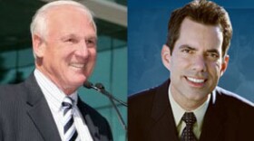 Ron Roberts (L) and Stephen Whitburn, candidates in the race for San Diego County Board of Supervisors – 4th District.
