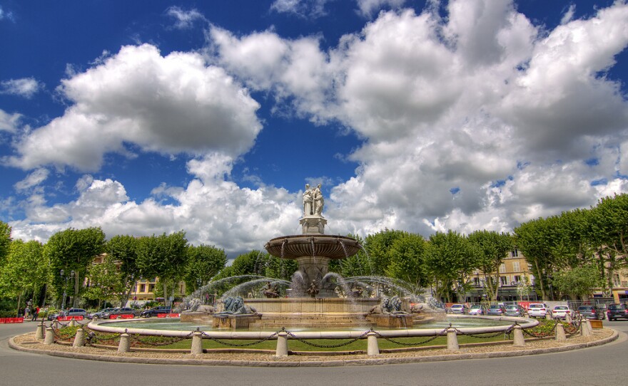 Longworth's mysteries describe Aix's cobbled streets, bubbling fountains and sun-dappled plazas. In "Aix, you slow way, way down," she says. "People have time to talk. I think that's what really attracted me to the city."