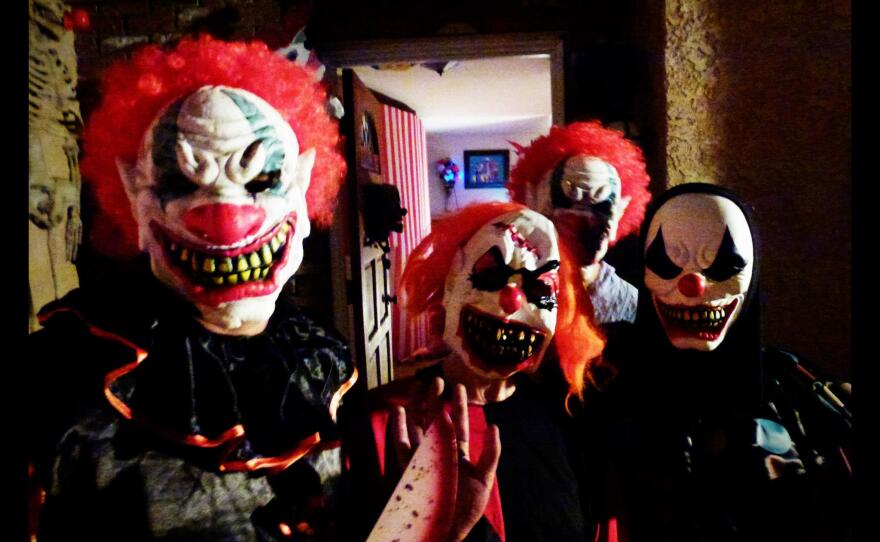 Some of my killer clowns.