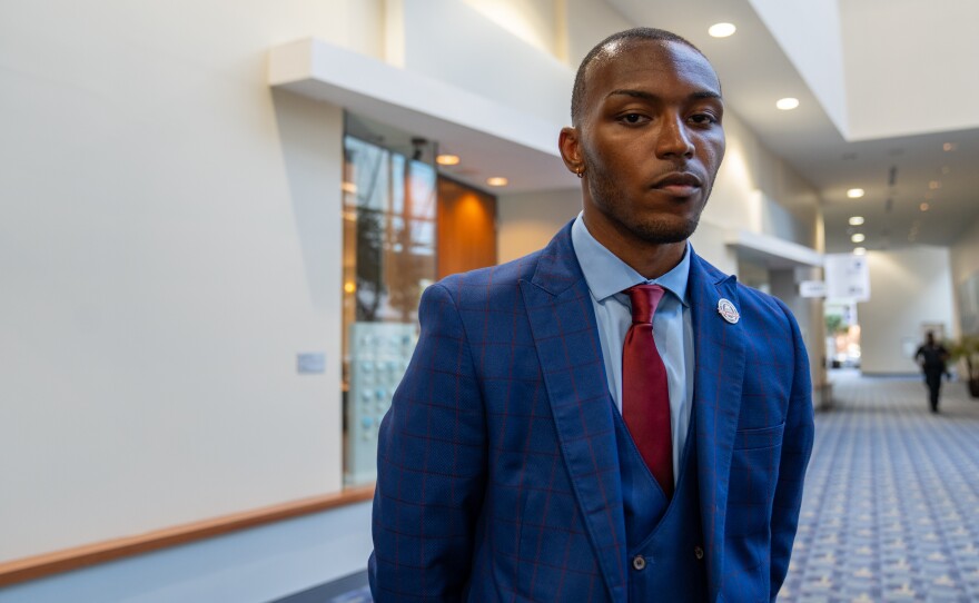 Brent Bailey at the Congressional Black Caucus' annual legislative conference in 2023.